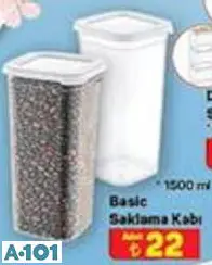 BASİC SAKLAMA KABI 1500 ML BASİC SAKLAMA KABI 1500 ML